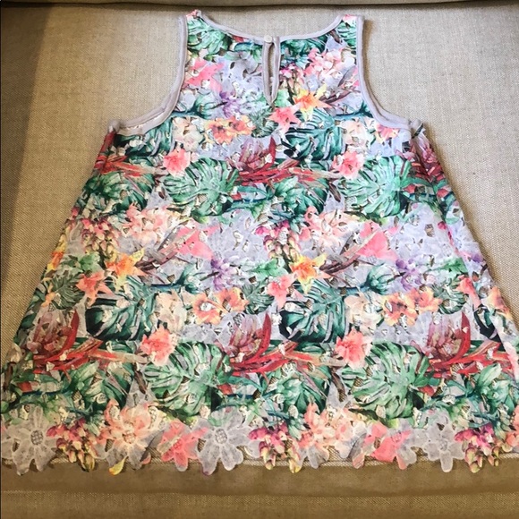 Floral Eyelet Top from Anthropologie - Picture 3 of 3